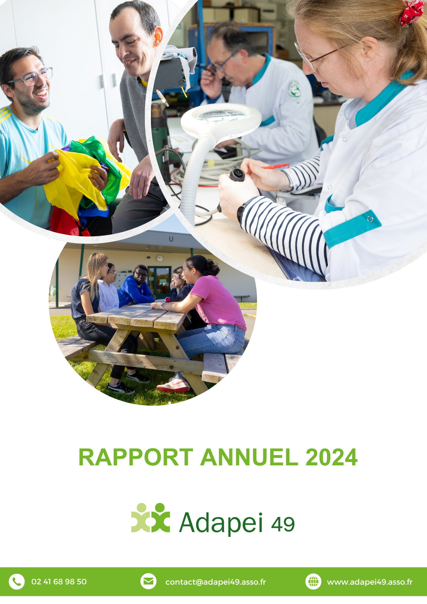 Rapport d'activité, financier et d'orientation 2024
